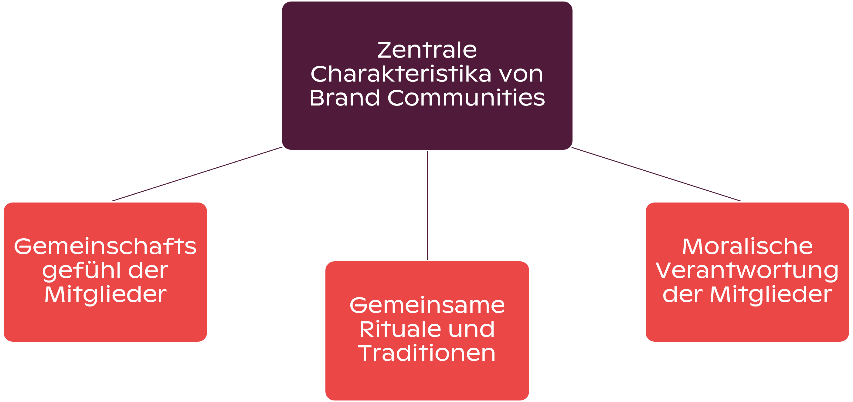 Zentrale Charakteristika von Brand Communities