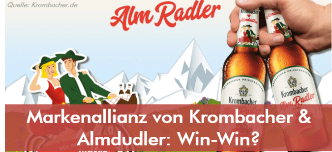 Die Markenallianz von Krombacher & Almdudler: Win-Win?